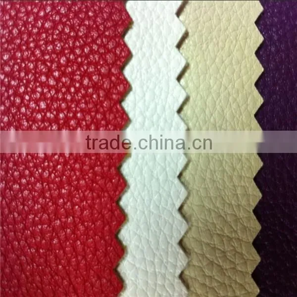 Hotselling Lychee Patternhotselling Lychee Pattern Pvc Artificial Leather T5536