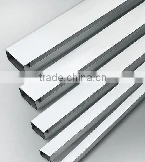 AISI 201 stainless steel rectangular square pipes