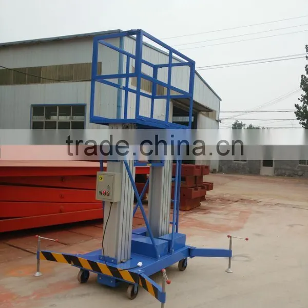 Mobile Electric Aluminum Aerial Lifting Work Platform photo-3