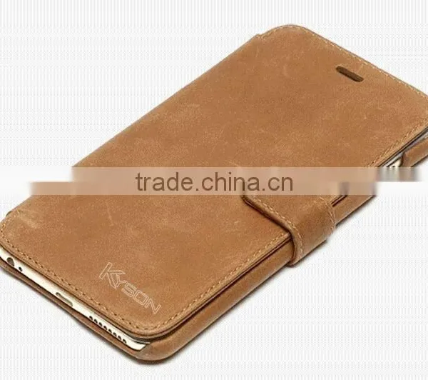 New Arrival Genuine Leather Phone Case for Iphone 6 and Samsung Note 4 photo-6