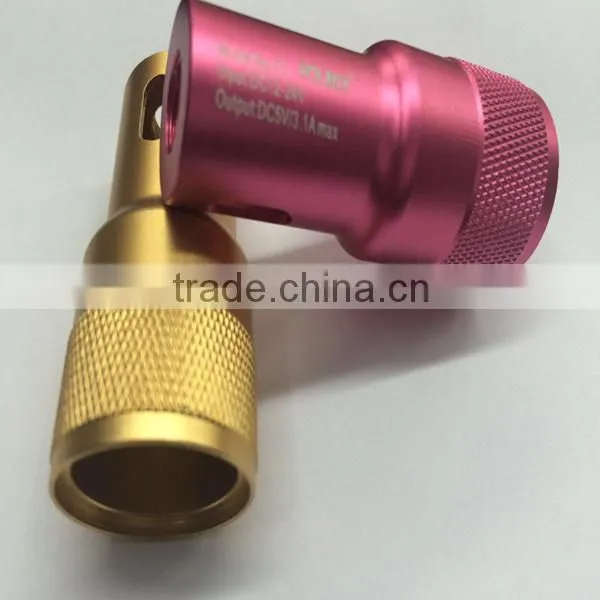 OEM Anodized Aluminum Knurling Flashlight Shell Quality Choice photo-3