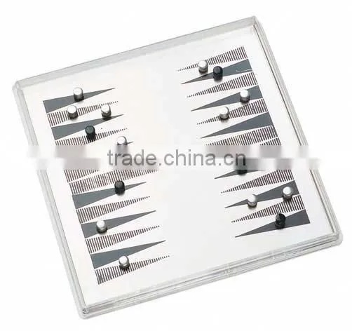 Magnetic Backgammon Chess for travl