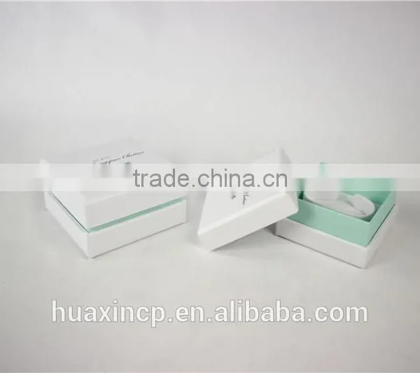 Printing Paper Cardboard Box With Velvet for Watch Packaging