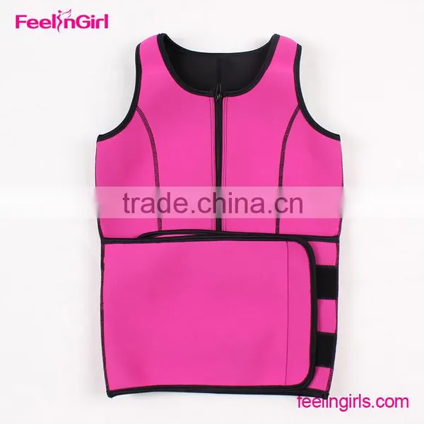 New Arrival Pink Corset Vest Firm Control Shapewear For Women photo-6