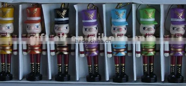 Wooden Soldier Nutcracker Toy for Christmas Decoration photo-2
