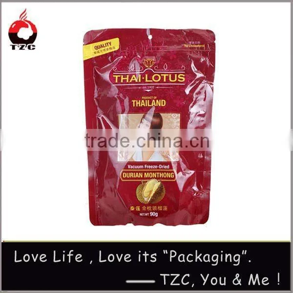 Vacuum Freeze Dried Durian Aluminum Foil Bag