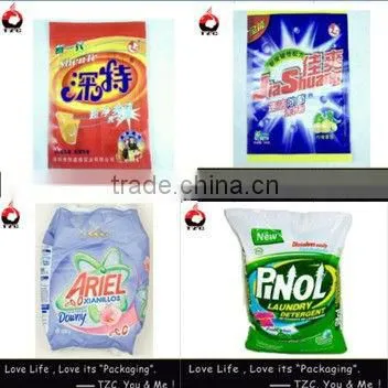 White PE Nylon Laminated Detergent Powder Packaging Bag photo-4