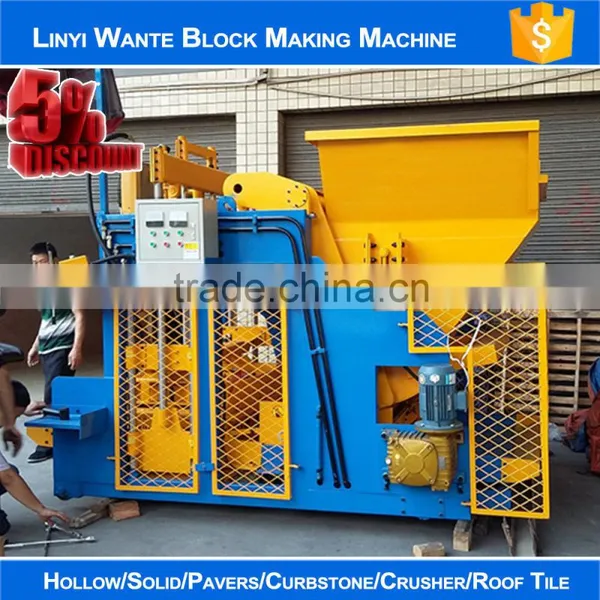 WANTE BRAND WT10-15 Mobile Concrete Block Machine Price Concrete Block Machine photo-5