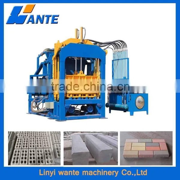 QT4-15 Hourdy Brick Machine,brick Making Machine Automatic photo-2