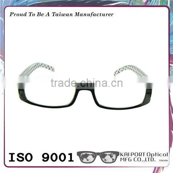Heat Transfer Foil Pattern and Crystal Coating Optical Frames photo-4