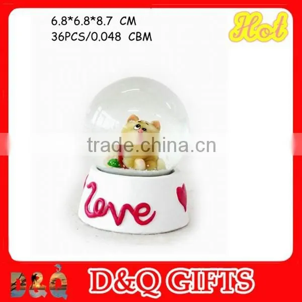 Custom Cat Resin Snow Globes & Water Globe photo-6
