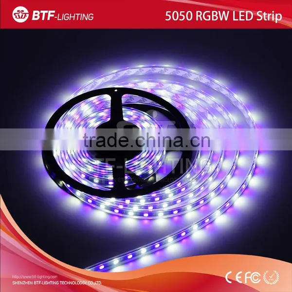 5m 5050 RGBW Led Strip 60leds/m RGB+Cold White Led Strip Tube-Waterproof IP67 DC12V SMD 5050 Mixed RGB Color photo-5