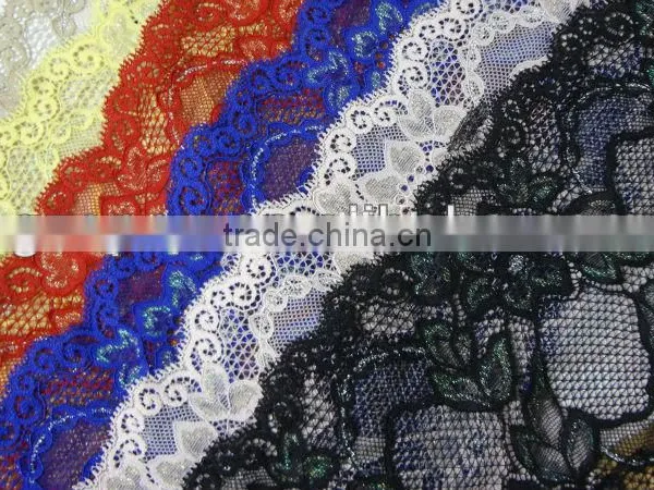 Gold Trimming Lace Wholesale for Girls,lace Curtain-APN4171y-17cm photo-2