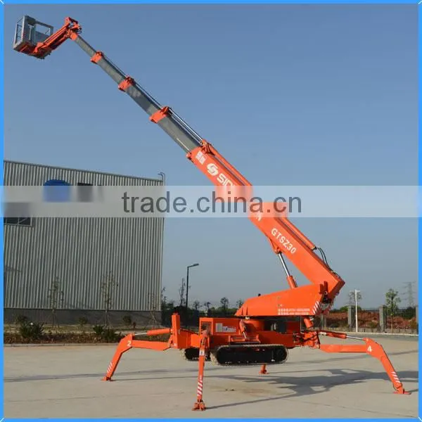 China 30m Aluminium Mobile Spider Lifts Price Competitive photo-4