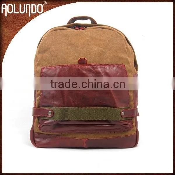 Hot Design Casual Style canvas backpack purses