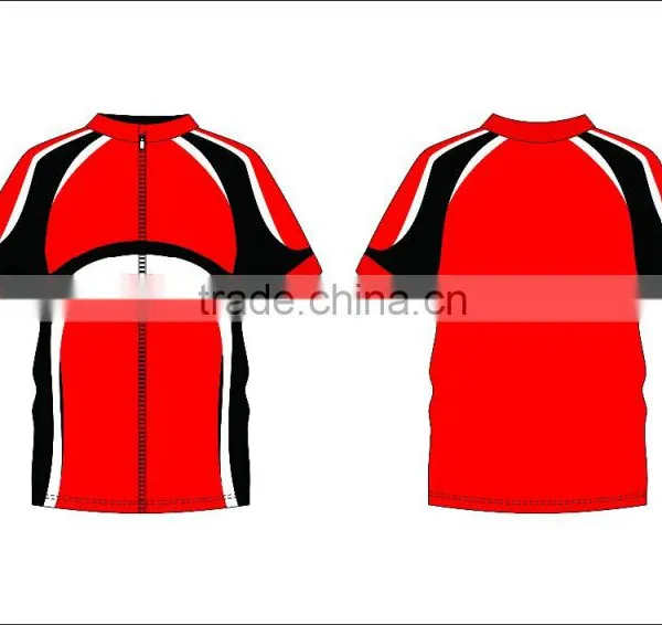 Short Sleeve Blank Wholesale Cycling Jersey photo-2