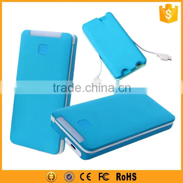 5000mah Mobile ABS Power Bank Slim photo-4