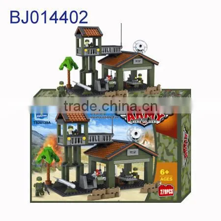 Cool diy toy 3D puzzle funny childern toy military base