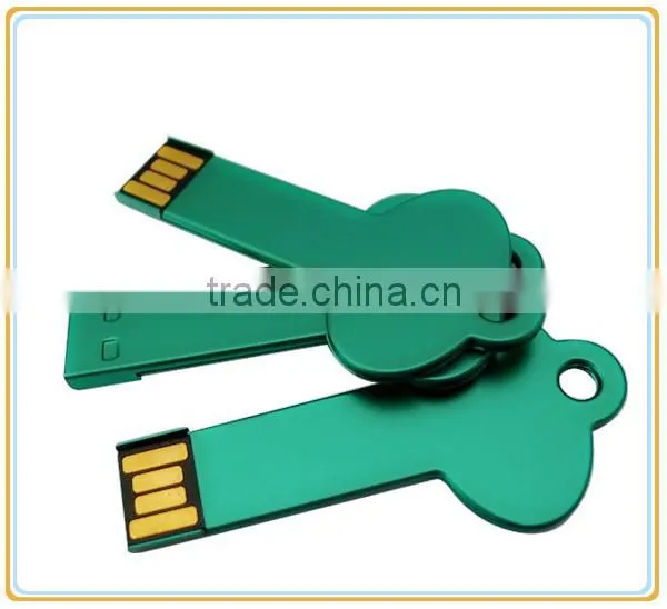 Cutomized Metal Material Key Shape USB Promotional Colorful Key Usb Flash Drive photo-4