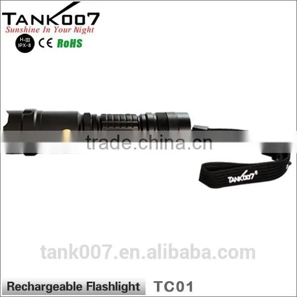 TANK007 Army Torch Light Rechargeable Led Torch Light Portable Relight Rechargeable Book Light photo-6