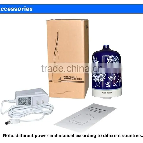 100 ml New Ceramic Portable Ultrasonic Cool Mist Aromatherapy Essential Oil Diffuser photo-6