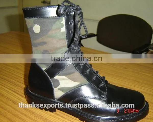 Government Approved Branded WELLCO UK Fashion 8" Police Boots photo-4