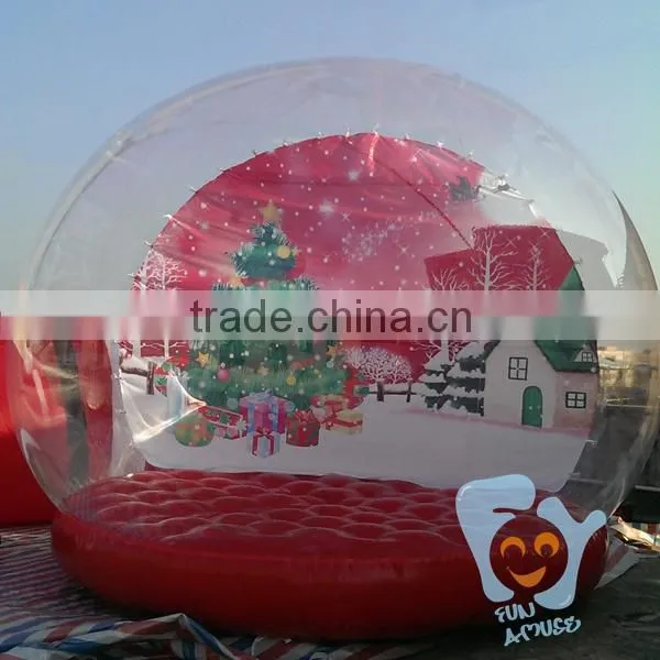 Wedding Snow Globe Inflate Snow Globe Christmas photo-6