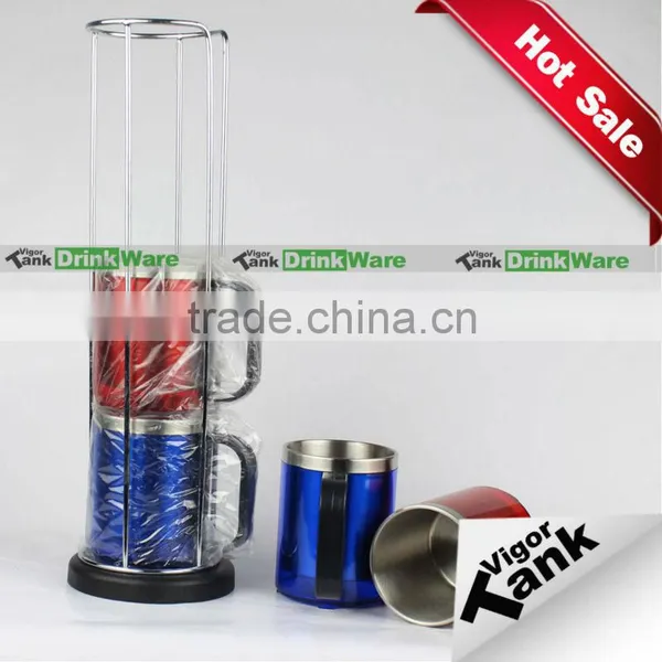 Stackable Mug with Rack