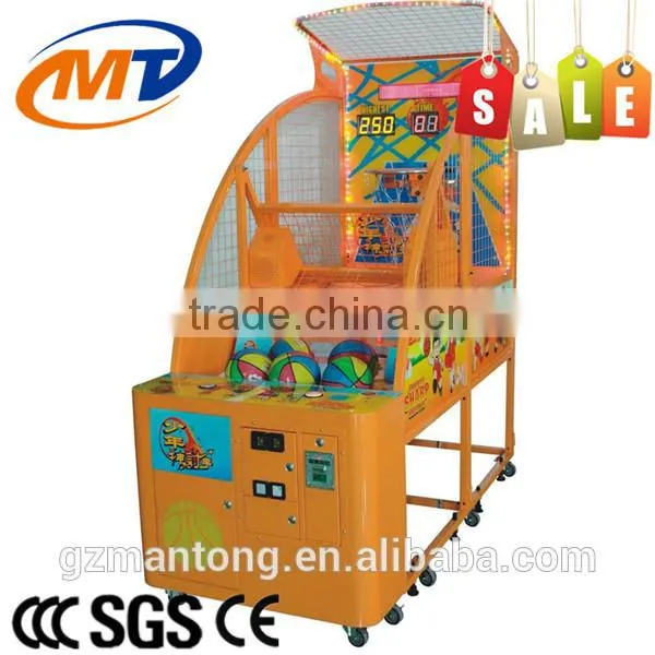 Hot Sale Quality Arcade Coin Operated Kids Basketball Game Machine photo-3