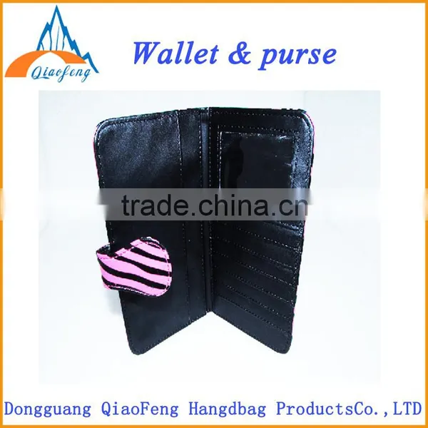 Shiny Style Lady Twill Wallet , pu Women Purse photo-2