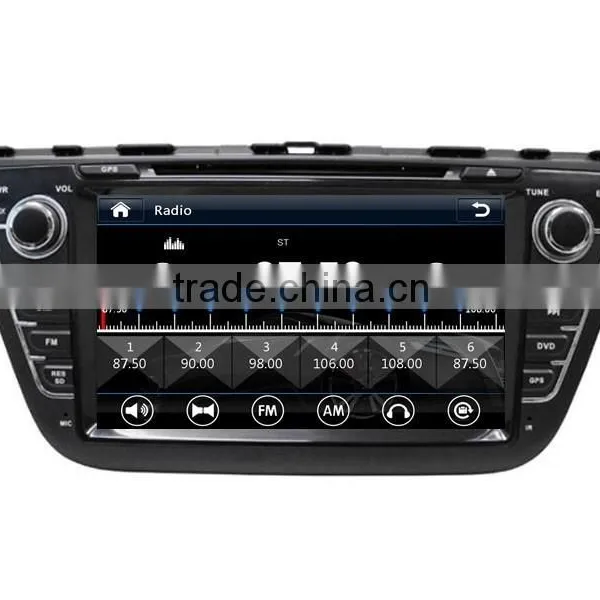 ZESTECH Wholesale Chinese 2 Din Car Dvd for Suzuli SX4 S-Cross 2014 With Car Dvd Stereo Radio /TV AM/FM photo-5