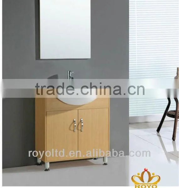 small and cheap pvc furniture bathroom cabinet carcass RA035
