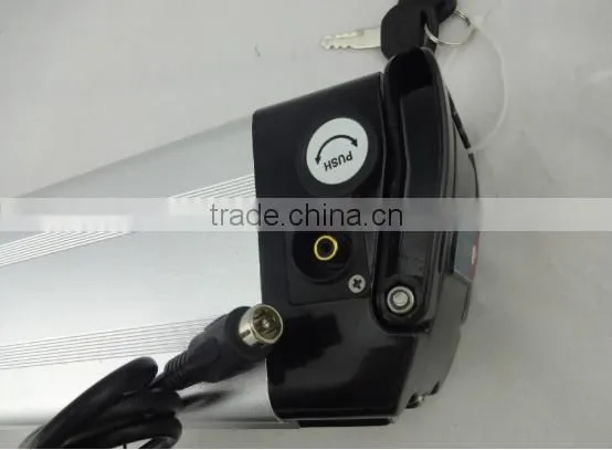 GEB Rechargeable Li-ion 36V 10Ah Silver Fish Battery for Electric Bicycle With Charger photo-5