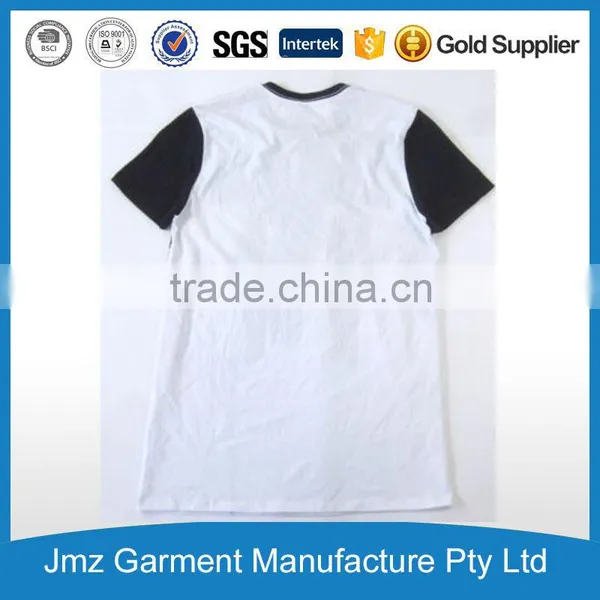100% Cotton Tshirt Customized Shirts Men t Shirt OEM Factory China photo-2