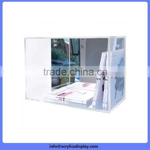 China Gold Supplier Top Sell Illuminated Acrylic Display Shelf photo-2