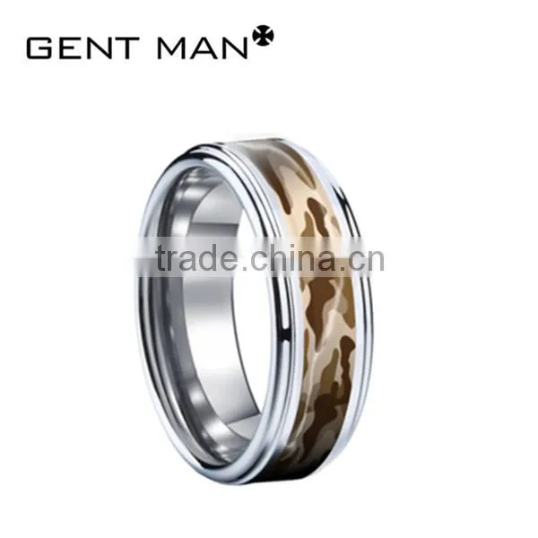 2016 New Ring Design Fancy Camoflage Patternede New Model Wedding Ring photo-6
