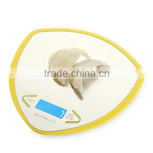 2*AAA Batteries Control 5000g Electronic Digital Kitchen Scale for Kitchen