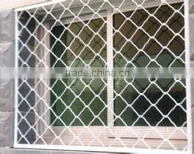 Beatiful Grid Wire Mesh for Window and Door Decoration and Safety photo-3