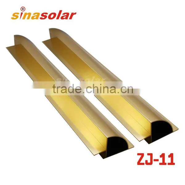Aluminium Long Side Solar Panel Mounting Bracket Structure Spoiler For Caravan Motorhome RV photo-3