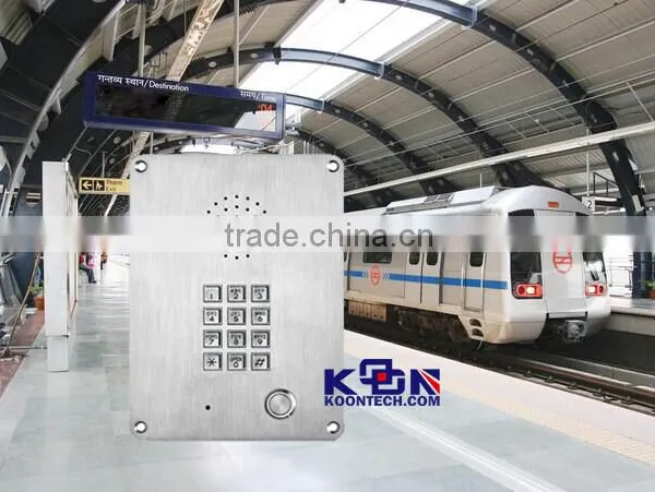 KNZD-06 Heavy Duty Industrial Telephones Auto Dial Emergency Service Phone photo-6