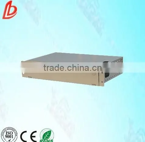 24 Ports ODF Fiber Patch Panel Rack Mounted Style 19inch 2U Optic Distribution Frame photo-2