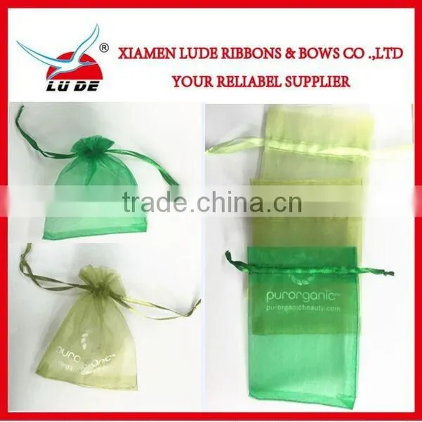Custom Design Logo Jewelry Packing Drawable Organza Bags ,Wedding Gift Bags & Pouches photo-4