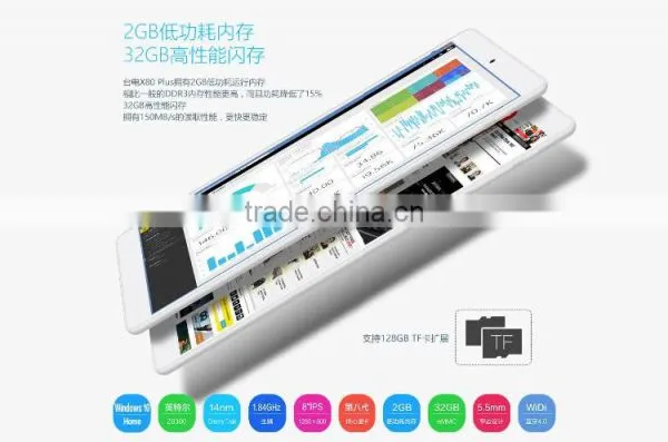 8inch Teclast X80 PLUS Dual Boot Tablet pc 2GB/32GB photo-5