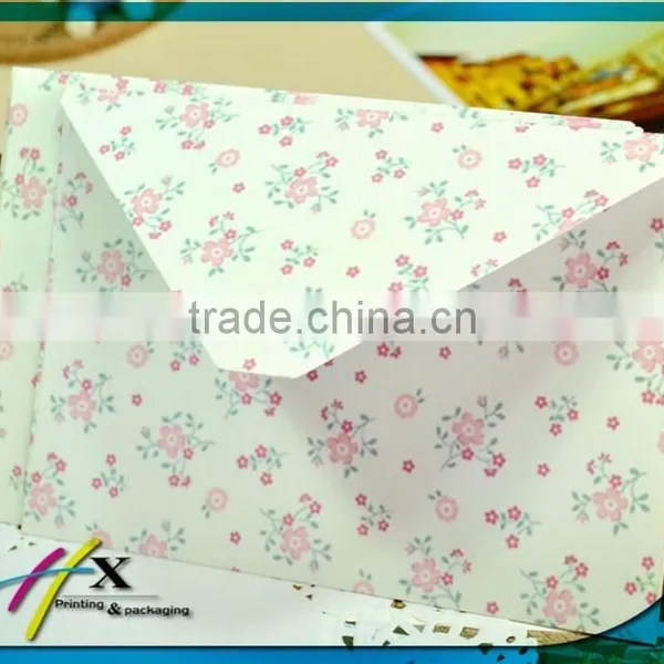 Hot Sell OEM Design A2A3A4 Size Handmade Paper Envelope photo-3