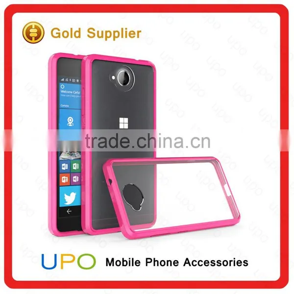 [UPO] Acylic High Clear PC TPU Mobile Phone Case for Nokia Microsoft 650 Stock photo-4
