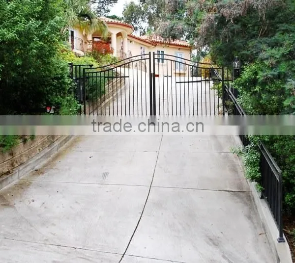 Wrought Iron Gate Designs for Schools, American Steel Door Entrance Steel Door Main Gate Design on Online Shopping photo-2