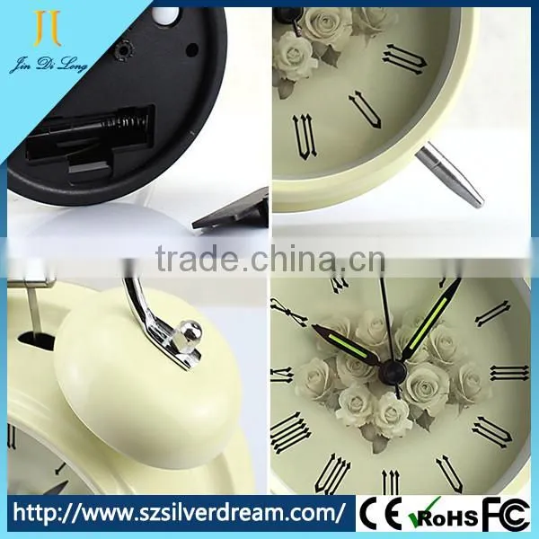 2016 New Vogue Alarm Fashion Style Wholesale Cheap Clock Quartz Clock Price photo-5