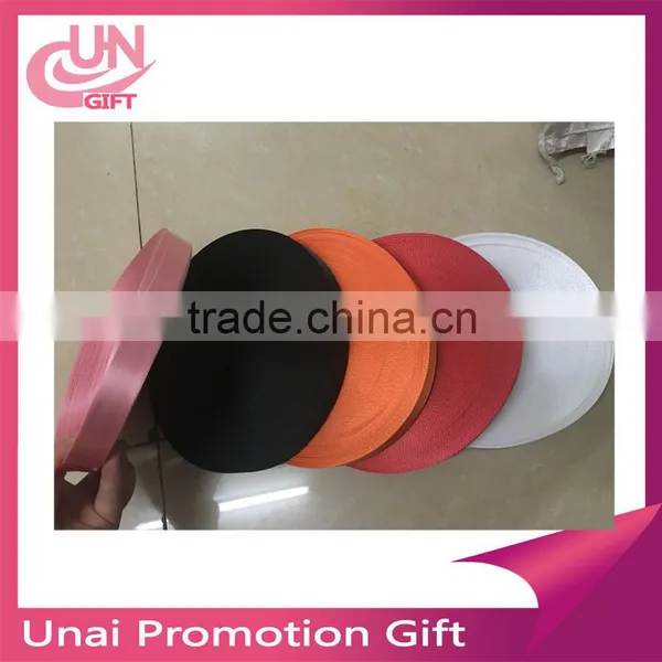 High Quality Bulk Seatbelt Nylon Webbing Make In Rolls For Lanyard