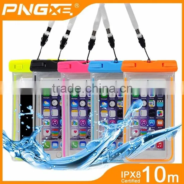 Wholesale Hot Selling Soft Pvc Waterproof Bag for IPhone 6 for Samsung S7