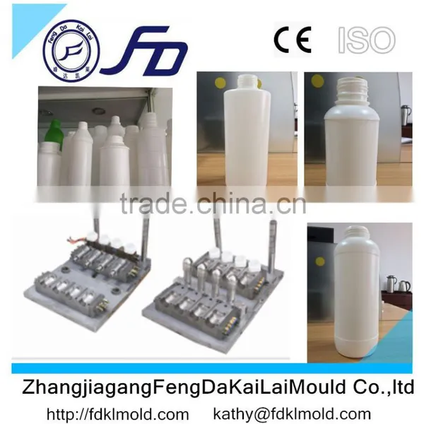 FD Manufactures 1 Liter Hdpe Bottle Injection Blow Mould for IBM